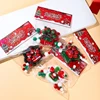 Christmas Santa Mochi Taba Cat Paw Stress Relief Decompression Toy With Flocking Xmas Holiday Party Gift 5