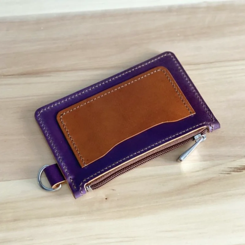 DIY leather craft Die cut Micro Sleeve Wallet simple card holder Card Caseknife mould cutting