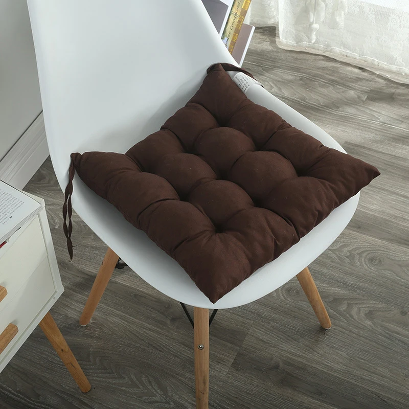 Square Chair Soft Pad Thicker Seat Cushion For Dining Patio Home Office Indoor Garden Sofa Buttocks Cushion Soft Seat