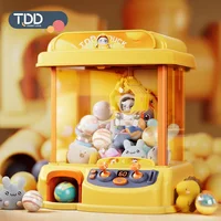 Doll Machine Coin Operated Play Game Mini Claw Catch Toy Machines Dolls Maquina dulces Children Interactive Toys Birthday Gifts 1