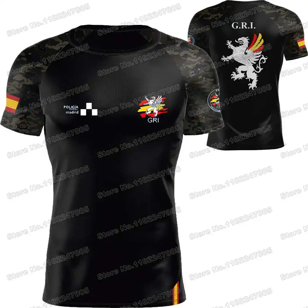 Camiseta Policia Nacional Española. UPR Burgos 100% Algodón, De Alta  Calidad, Casual Top - AliExpress