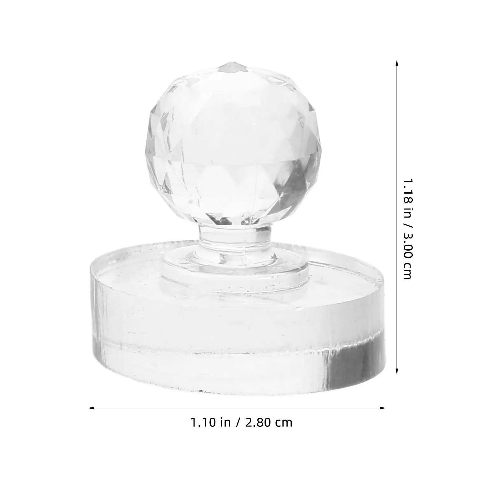 3종 아크릴 프레스 도구 아이섀도우 블러셔 스탬프 메이크업 리페어 몰드 DIY 아이섀도우 프레스 씰 스탬퍼