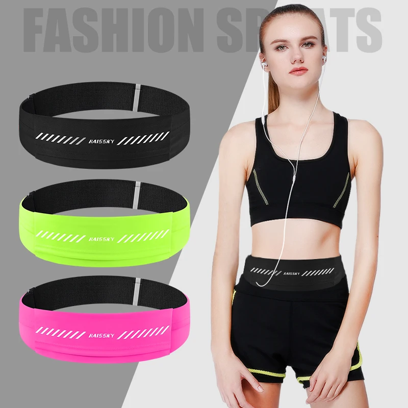 Outdoor Sports Running Waist Pouch For iPhone 15 14 13 12 11 Pro Max AirPods Pro 3 running waist pouch