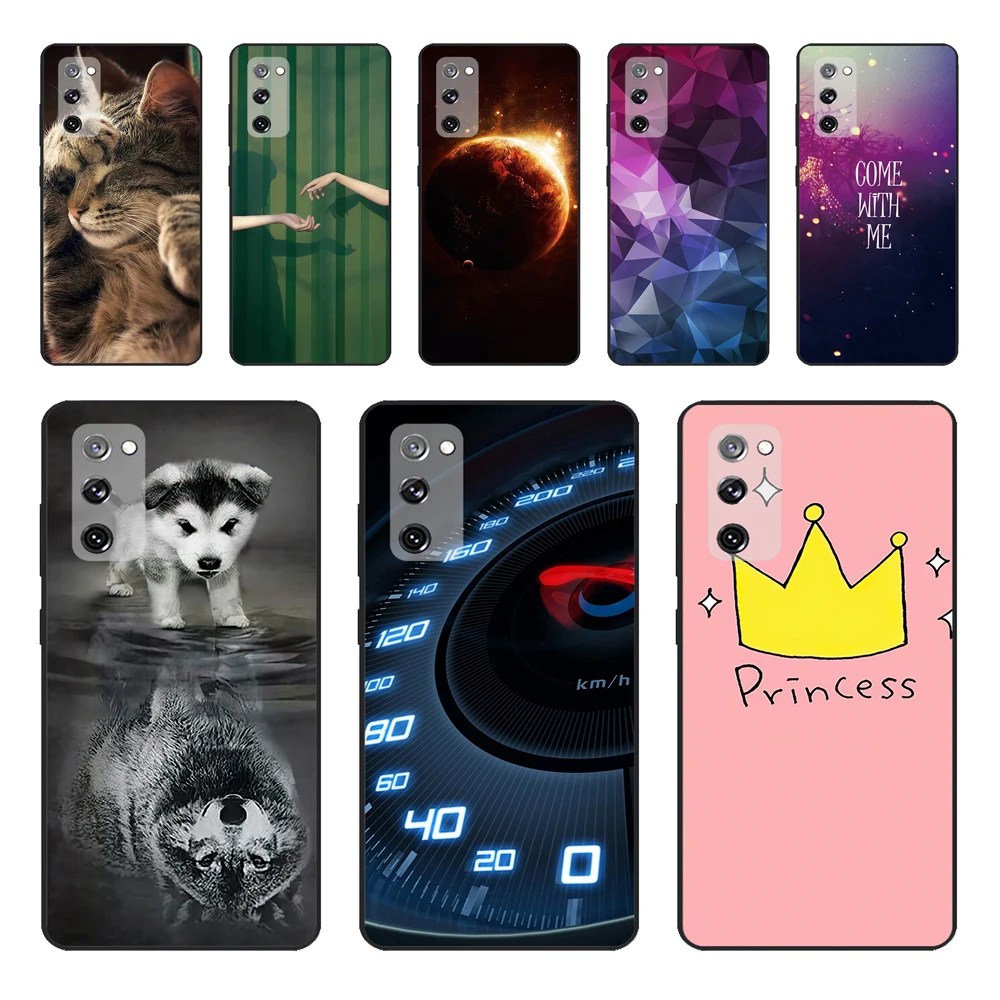 For Samsung S20 Fe 4G 5G Case Soft Tpu Silicone Phone Case For Samsung Galaxy S20 Fan Edition S20 Lite Fe S20Fe Back Cover Funda
