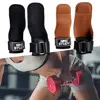 60523-ed74d4.jpg 3 Fingers Genuine Cowhide Gym Gloves Weightlifting Hand Palm Protector Non-Slip Gymnastics Grips Callus Guard For Pull Up Traini