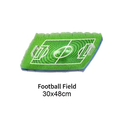 Vibrant Soccer Themed Foil Balloon - Other (Iridescent)