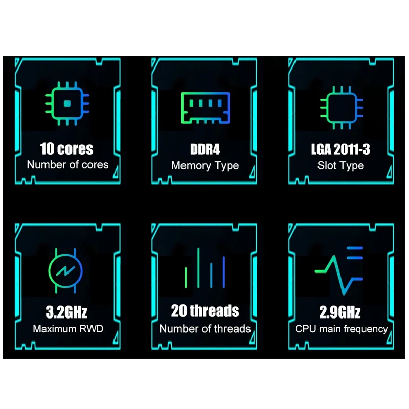 Intel Xeon E5 2650 V3 2650V3 2.3Ghz 10-Core LGA 2011-3 cpu processor 105w 9.6GT/s L3/35MB cpu processor