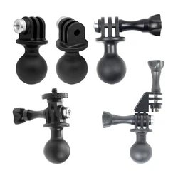 Portable RAM Mount Tripod Ball Head Base Adapter ABS Plastic for GoPro Hero 11 10 9 8 7 Action Camera Accessories Bracket Holder