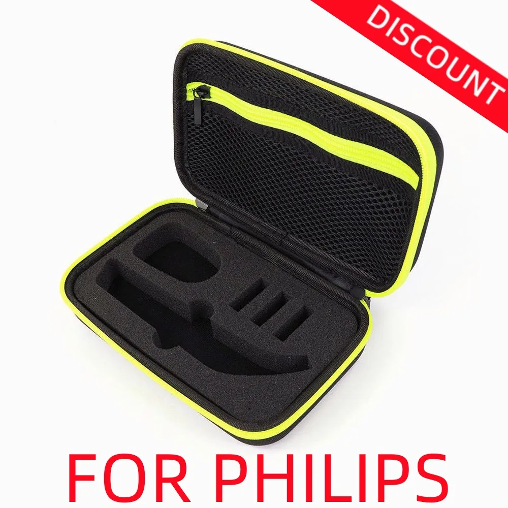 Beard Clipper Storage Bag Hard Case Protective Cover For Philips OneBlade Pro QP6520 QP6510 For Philips QP6620/30 Accessories protective hard cover up