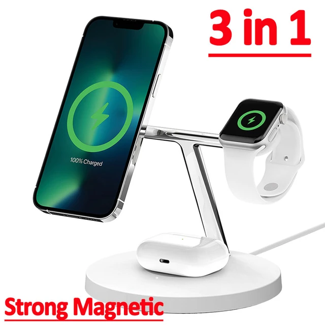 Support De Téléphone Portable Magnétique Pour Voiture, Chargeur Sans Fil,  30w, Pour Magsafe Iphone 13 12 Pro Max - AliExpress