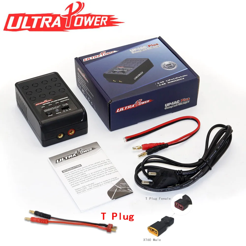 

YSIDO UltraPower UP4AC Plus 30W AC 2-4S LiPo/LiFe/LiHV 4-8S NiCd/Nimh Charger for RC Helicopter FPV Drone Car Boat