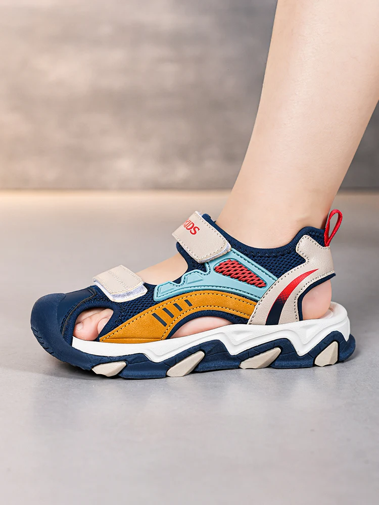 Description Picture 3 of itemBreathable Sport Sandals Summer Sandals for Boys Girls Casual Beach Shoe Comfortable Soft Sole Kids Shoes Fashion Non-slip Shoes