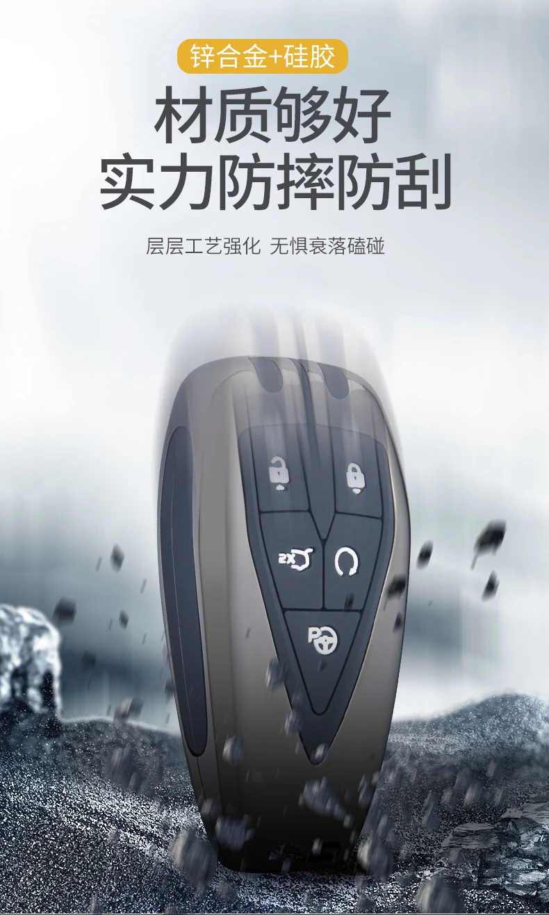 Car Key Case Cover for Changan UNIT UNIK CS35PLUS CS55 PLUS CS75 PLUS Oshan X7 X5