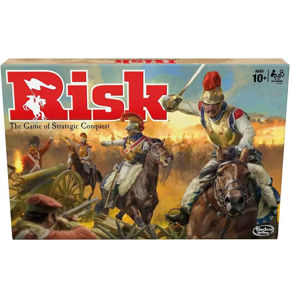 

Risk - Game of Strategic Conquest - 2 to 5 Players - Family Board Games - Ages 1