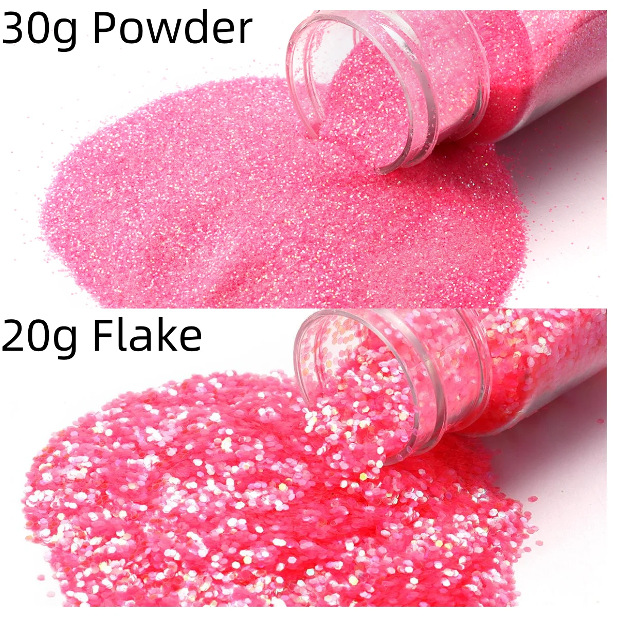 Vibrant Chunky Glitter Sprinkles for Creative DIY Nail Art and Crafts