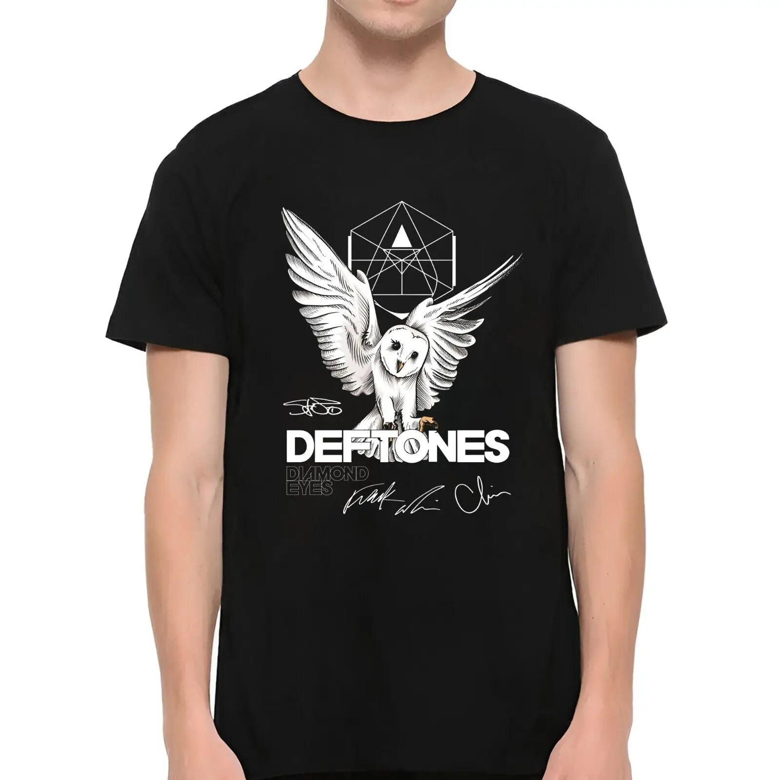 New Popular Deftones Diamond Eyes Album Shirt New Black S-4Xl Shirt H450