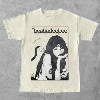 Beabadoobee North American Headlines Tour 2025 T Shirt Completa Casual Comfort Estate Cotone preferito 1