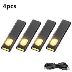 Enhanced Outdoor Emergency Portable Flashlight & Knife Clip (4pcs)
