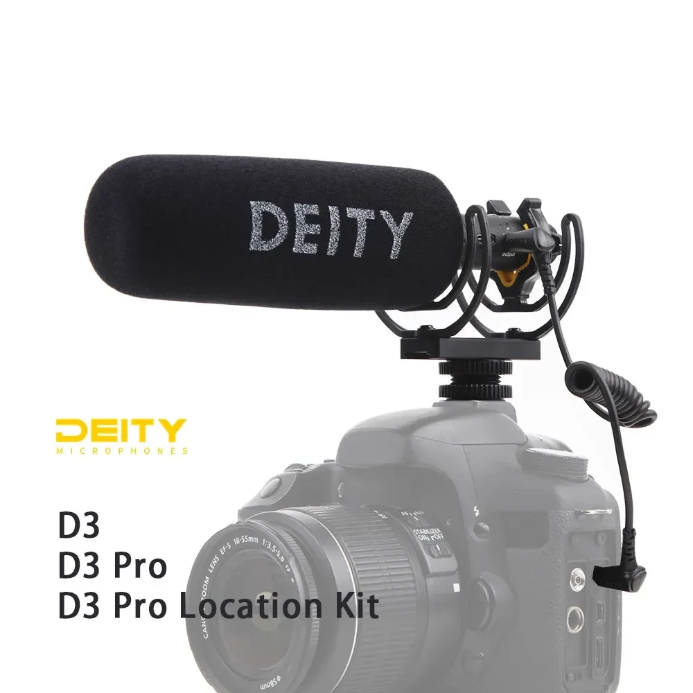 

Deity V-Mic D3 Pro Location Kit Super-cardioid Microphone Condenser Recording Video Interview DSLR On-camere Microphone Mic