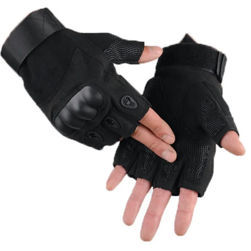 Hot Half Finger Tactical Gloves Non-slip Full Finger Glove Cycling Sports Gym Fingerless Military Apparel Accessories Wholease