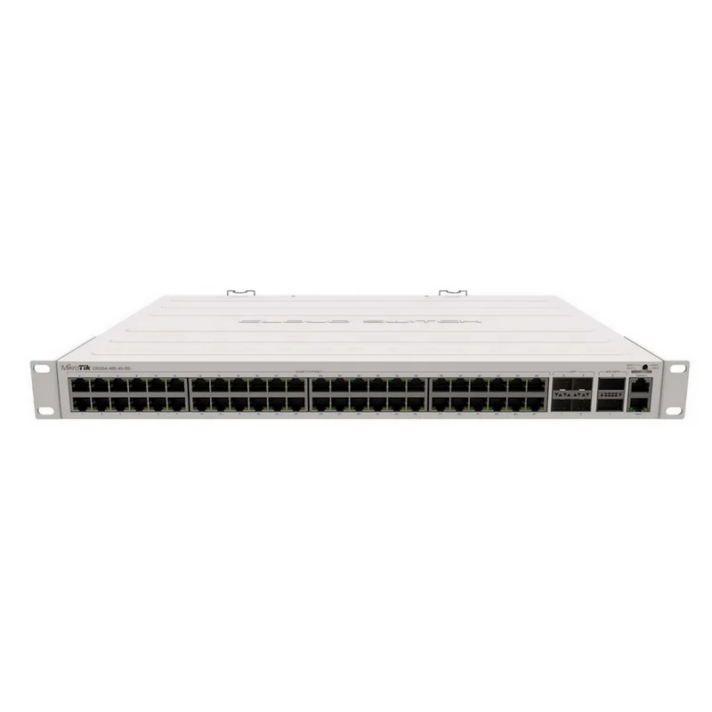 Интеллектуальный сетевой коммутатор Mikrotik CRS354-48P-4S + 2Q + RM с 48 портами POE