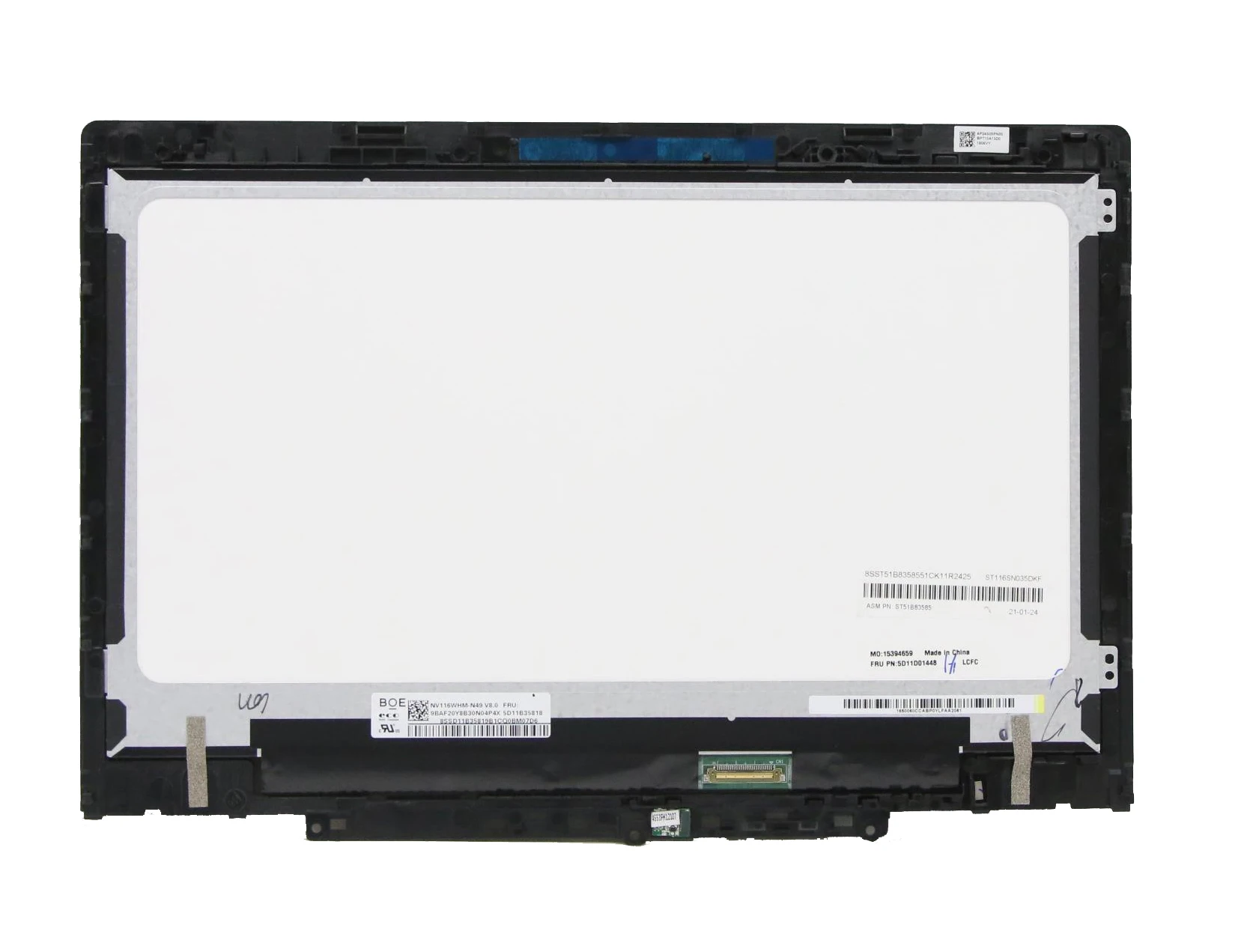

New Original For Chromebook 300e 2nd Gen Lcd Touch Screen w/ Bezel 5D11D01448