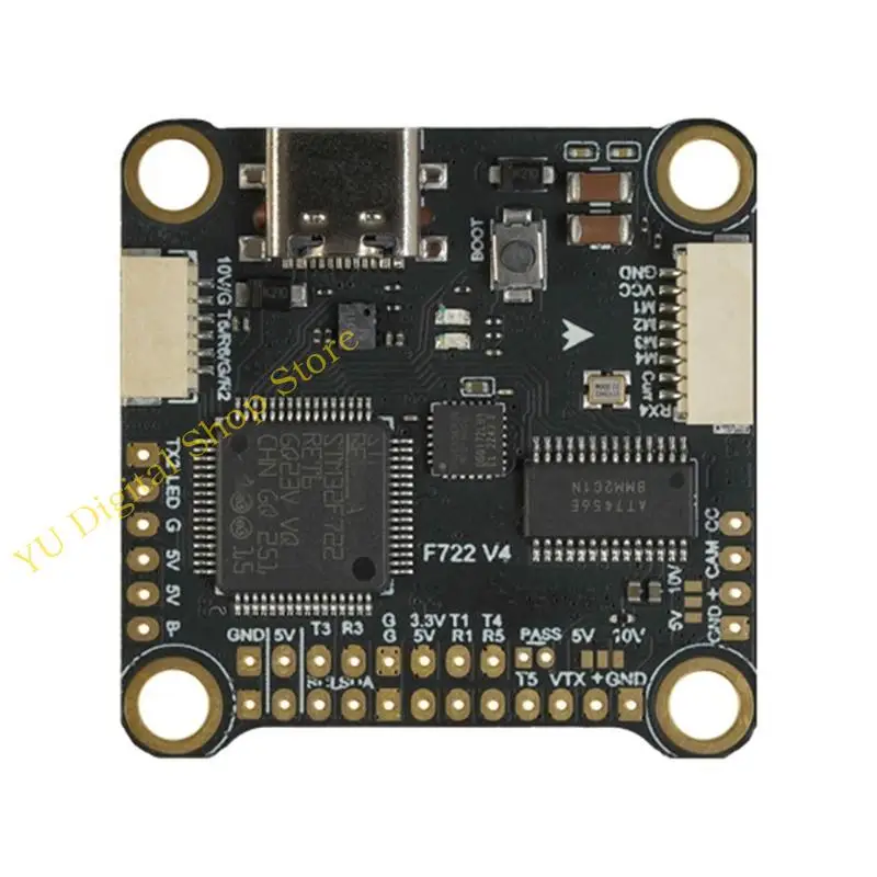 96BA Effizientes Steuerungssystem F722 MPU6000 Flight Controllers Board Double BEC – Detail 1