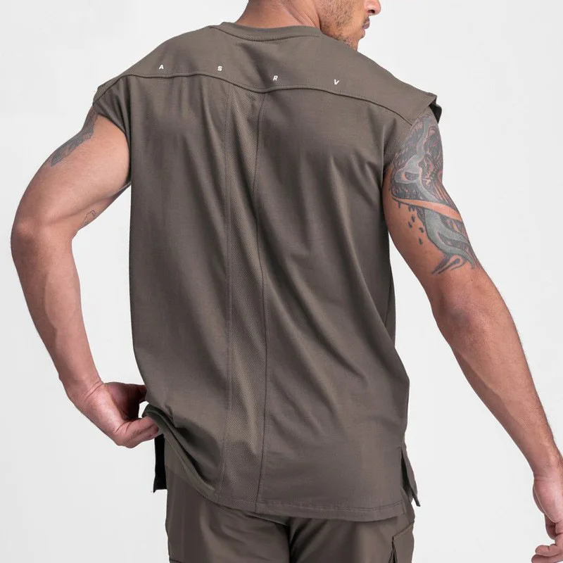 

Men's Clothes Summer Gym Clothing Tank Tops Men Bodybuilding Workout Sportswear Quick Dry Sleeveless Running Casual Outerwear