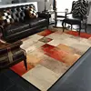 Abstract Geometric Large Rugs for Living Room Nordic Retro Room Decoration Home Mats Non-slip Washable Bedroom Cloakroom Carpet 4