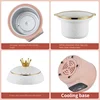 220V Automatic Electric Slow Stewer Ceramic Automatic Multi Cooker 1500ML Intelligent Stewing Cooking Machine 6