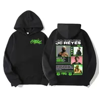 Rapper Jc Reyes Album Tour 2025 Double Sided Graphic Pullover Hoodies Men Women Harajuku Hip Hop Punk Fashion Sweatshirt Hoodie 1