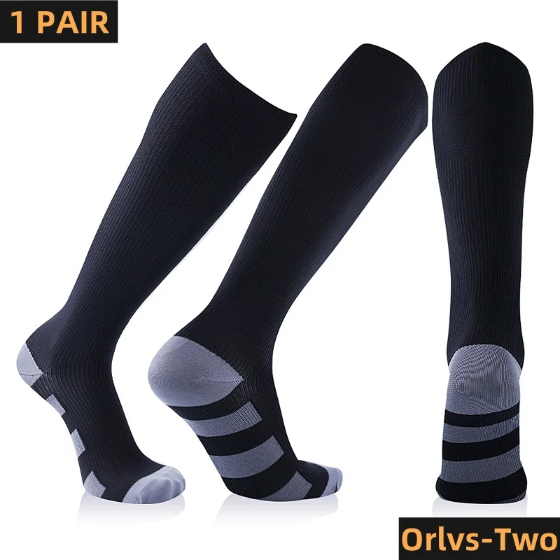Kompressionssocken 20–30 mmHg Männer medizinische Krampfadern Schwangerschaft Pflege Sportlich Fußball Fußball Strümpfe Sportsocken YS102 – Detail 2