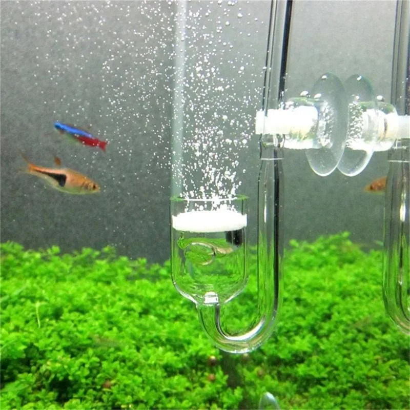 4 In 1 Aquarium CO2 Diffuser Set Atomizer Check Valve For Fish Tank