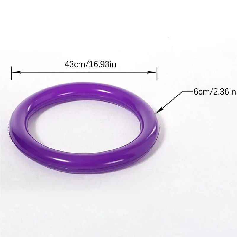 Gym Yoga Ball Base Non-slip Explosion-proof PVC Pilates Round Exercise Thicken Stable Balance Fixed Ring For 55-85cm Yoga Ball