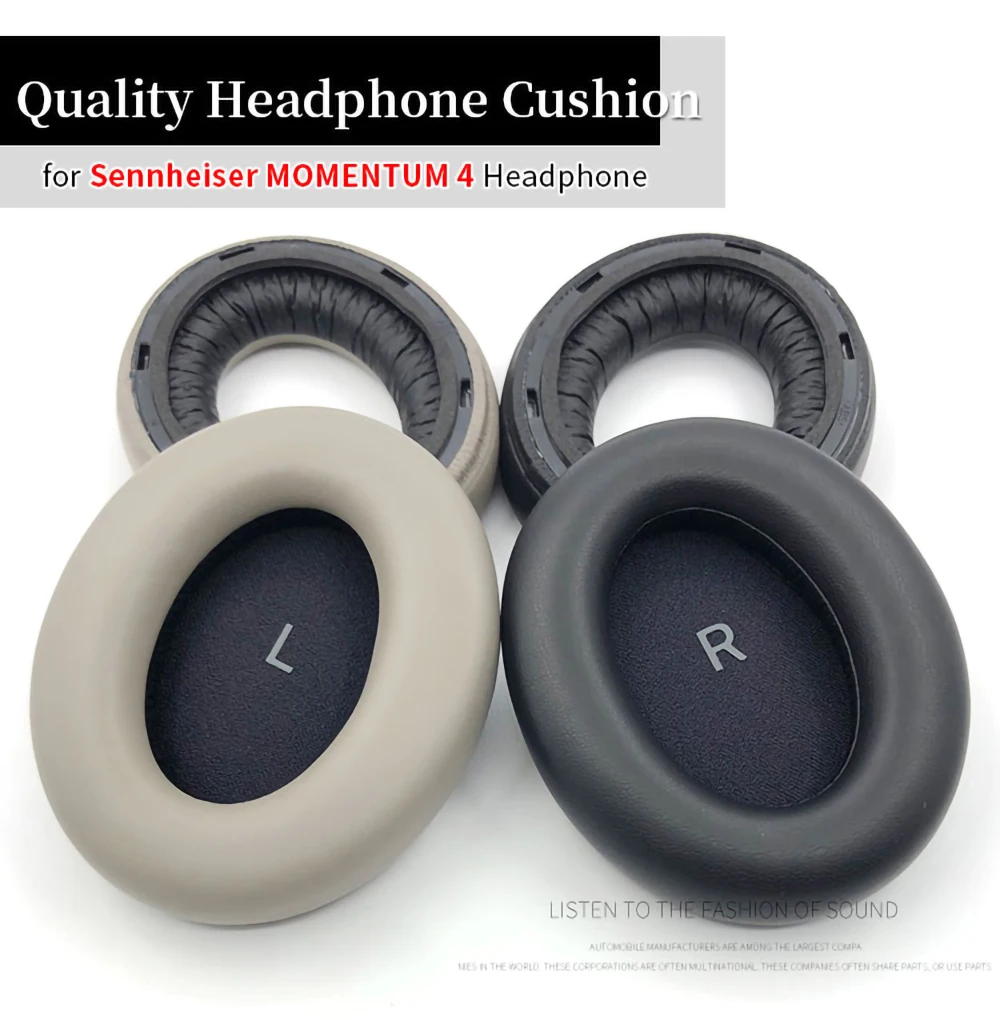 Ear Pads For Sennheiser Momentum 4.0 Headphone Cushion MOMENTUM4 Headset Foam Earpads Replacement Sponge Earmuffs Headbeam Cover