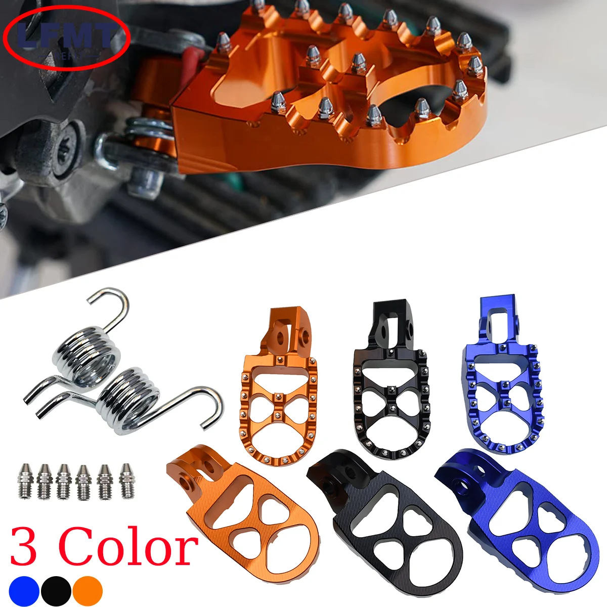 Motorcycle Footrests Foot Pedals For KTM SX SXF EXC EXCF XC XCF Gas Gas MC MCF EX EXF EC ECF 2016 -, motorcycle accessories,motorcycle foot pedals,motorcycle footrests