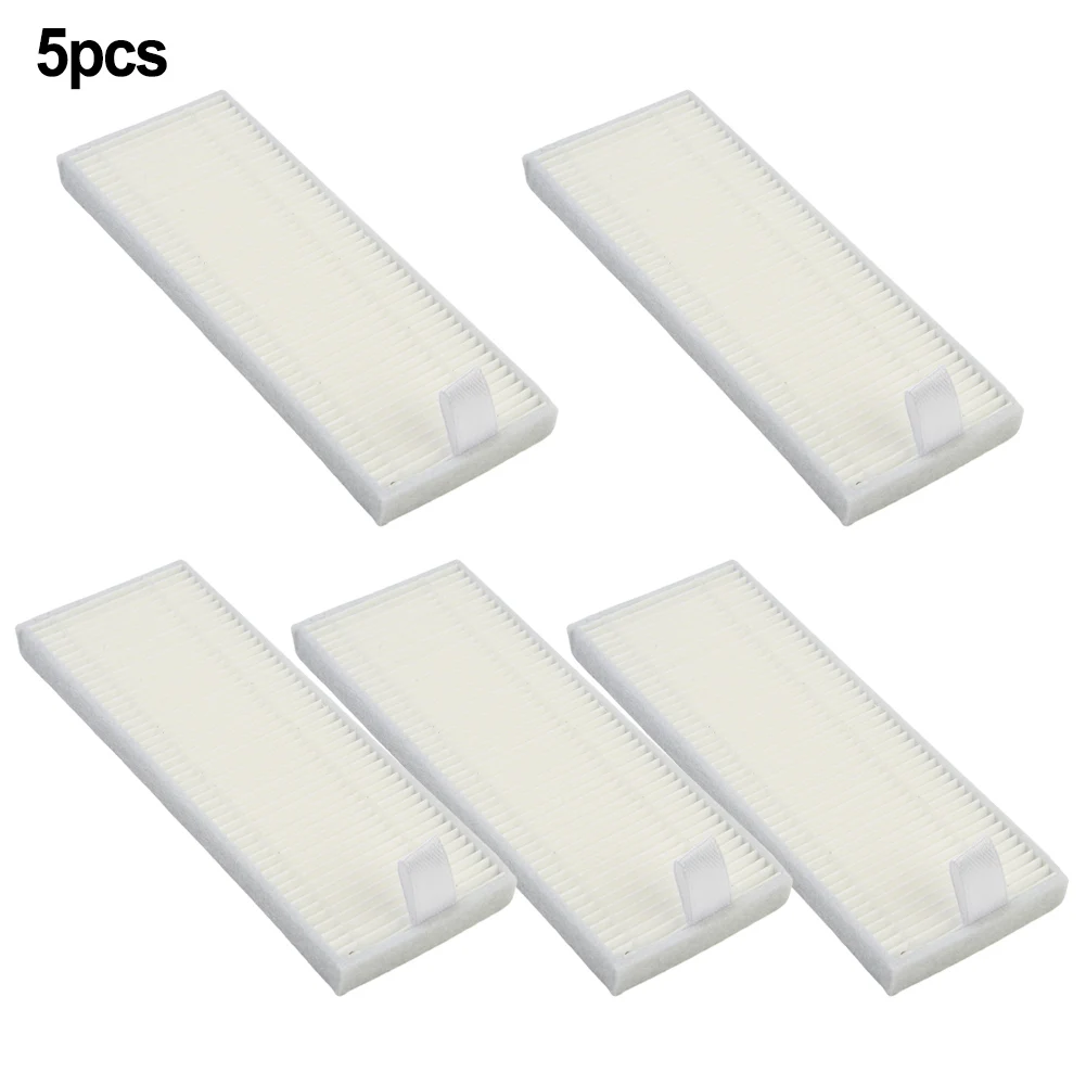 5Pcs/set Filters For Lefant F1 Robotic Vacuum Cleaner Replacement Spare Parts Household Cleaning Tools Accessories Replacement 5pcs worm gear spring for stihl 044 046 ms341 ms361 ms362 ms440 ms441 chainsaws replacement parts бензопила