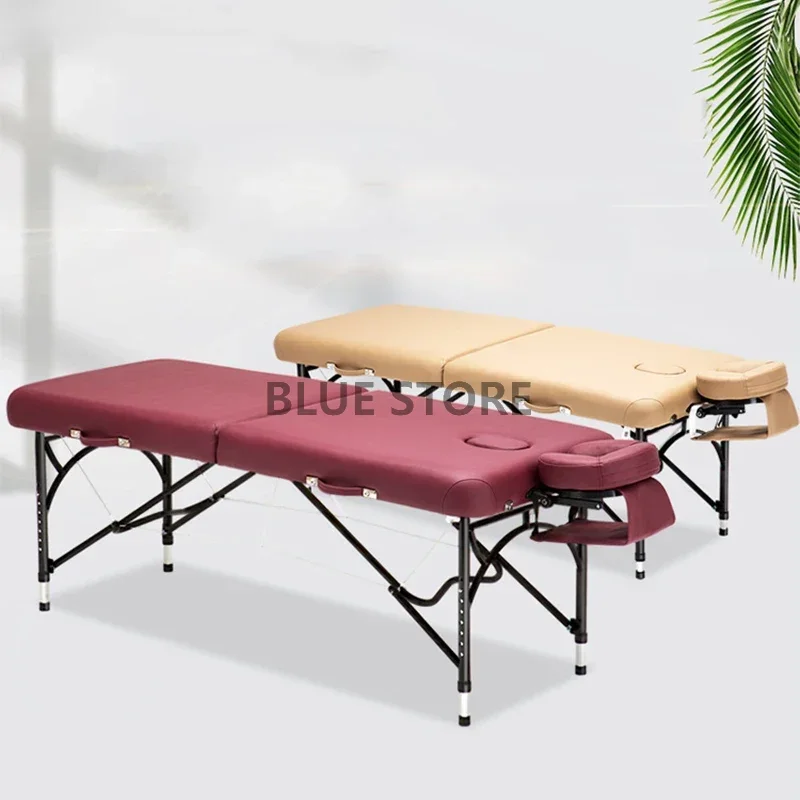 Chiropractic Portable Massage Bed Cosmetic Professional Manicure Massage Table Medical Shampoo Camilla De Masaje Salon Furniture