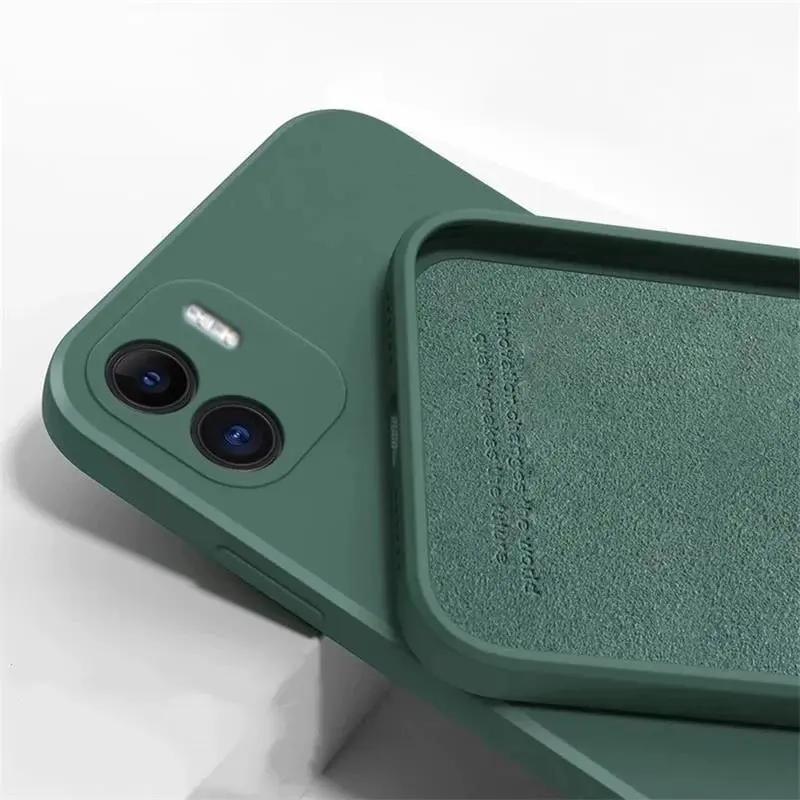Per Redmi A2 Cover Case Per Xiaomi Redmi A2 A1 Coque Fundas Shell Custodia Morbida In Silicone Liquido Originale Tpu Redmi A2