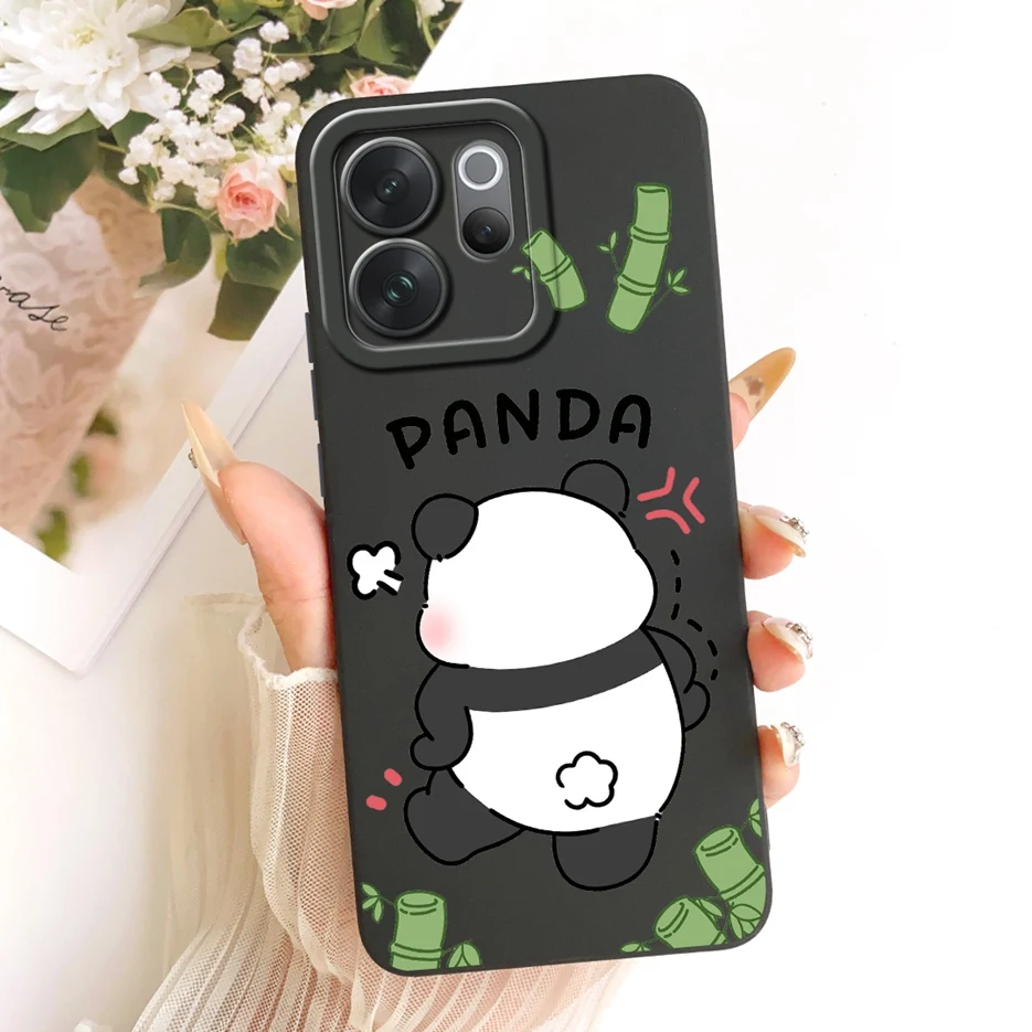 Cute Dog and Panda Cartoon Soft TPU Phone Case - Enhanced Protection and Style