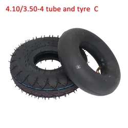 Versatile 10 - Inch Tire with Inner Tube for Electric Vehicles and Trolleys (Tube and tyre C)