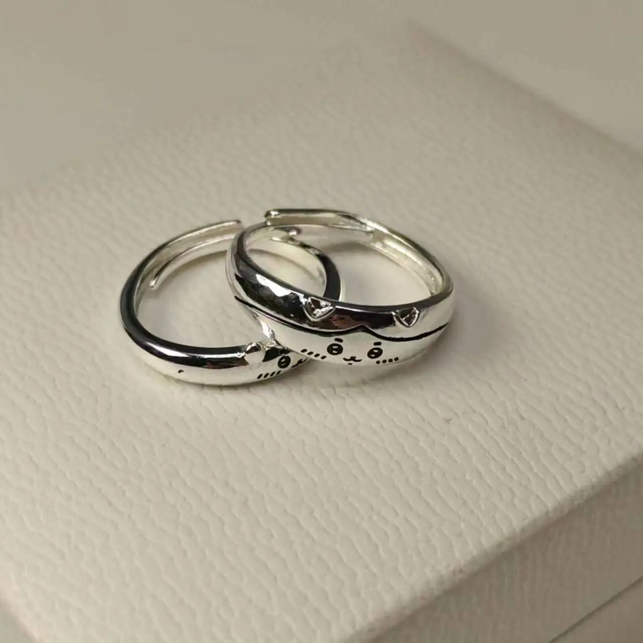 Chiikawa Hachiware Couple Pair Ring - Image 2