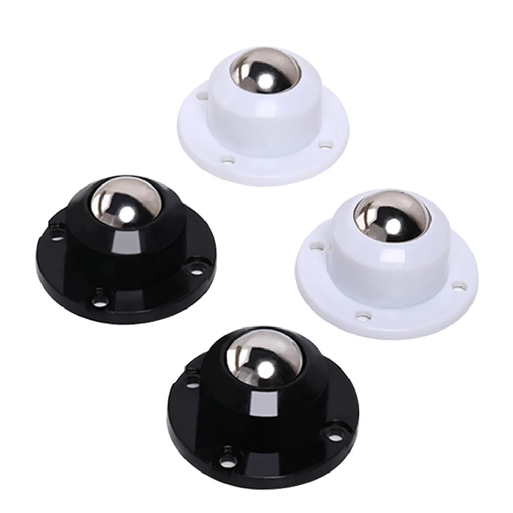 Description Picture 5 of item4pcs Self Adhesive Caster Wheels Kit Stainless Steel 360 Degree Pulley Roller Wheel For Furniture Tables Storage Box Trash Can