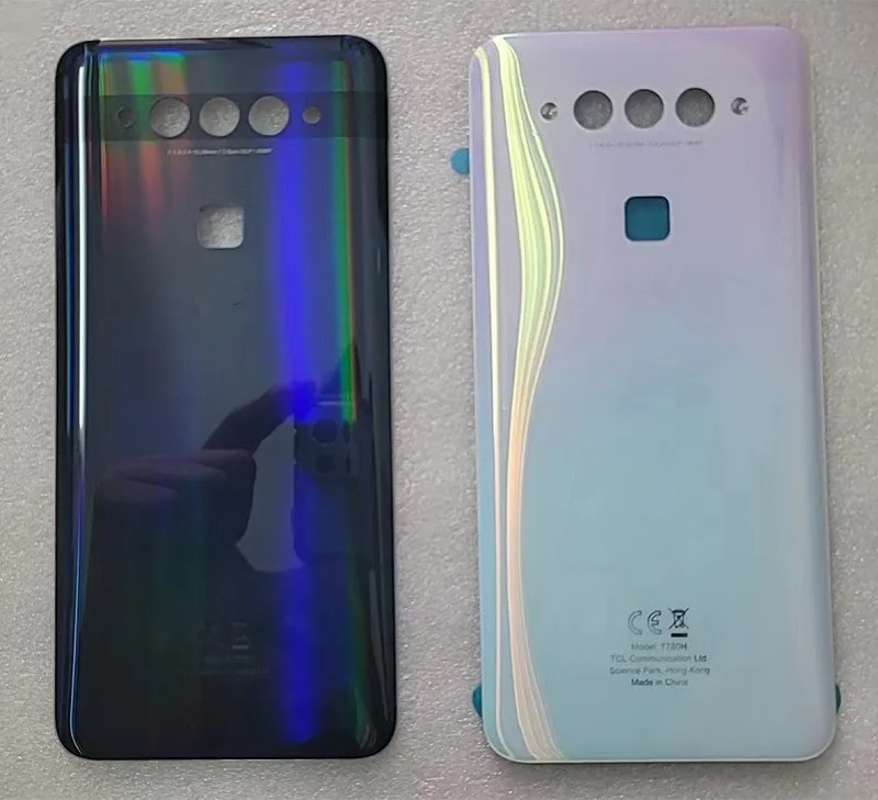Корпус T780 для TCL Plex T780H, 6,53 дюйма, задняя крышка аккумулятора, стеклянная дверь, ремонт, замена заднего фотоэлемента + наклейка логотипа