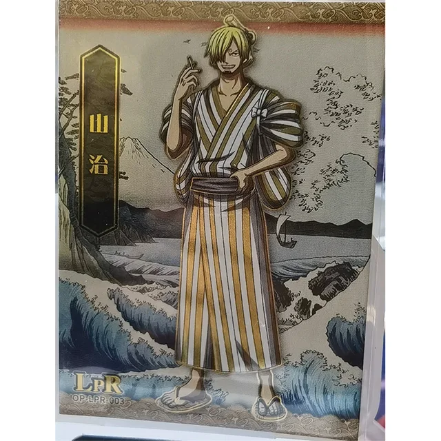 Anime ONE PIECE Kawaii EX SZR SP CP Flash Card Luffy Zoro Robin Ace Sabo  Shanks Toys for boys Collection Card Birthday Gift