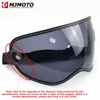 Retro Motorcycle Helmet Bubble Shield Visor Lens Fit For EX Zero Helmet Goggle Anti-slip Retro Motorbike Goggle Multi Color 5