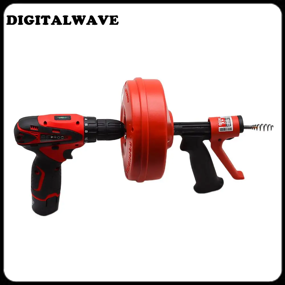 

Электрическая дренажная машина для туалета, канализационный артефакт, домашний кухонный туалет, инструменты для подключения воды, дренажная труба 7 М Y