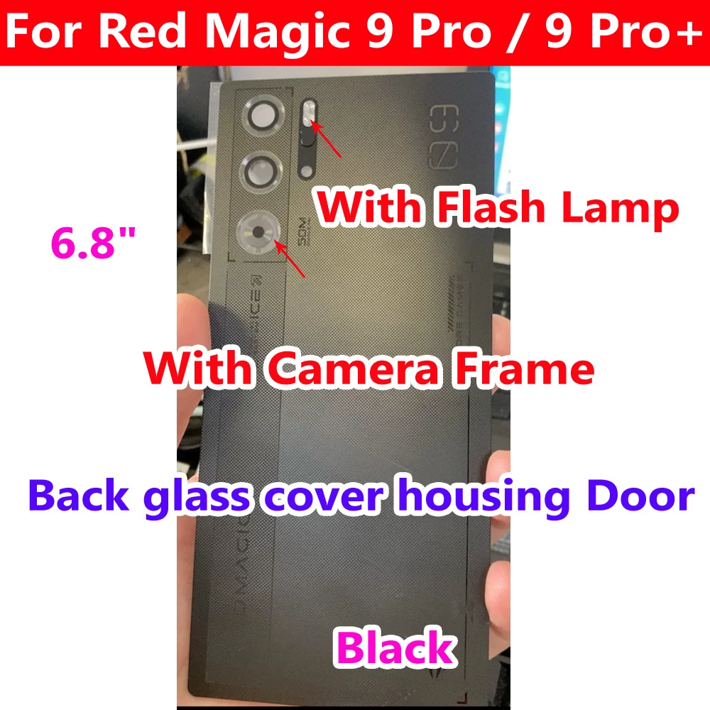 Enhanced Product Title: Premium Back Cover Housing with Camera Frame
