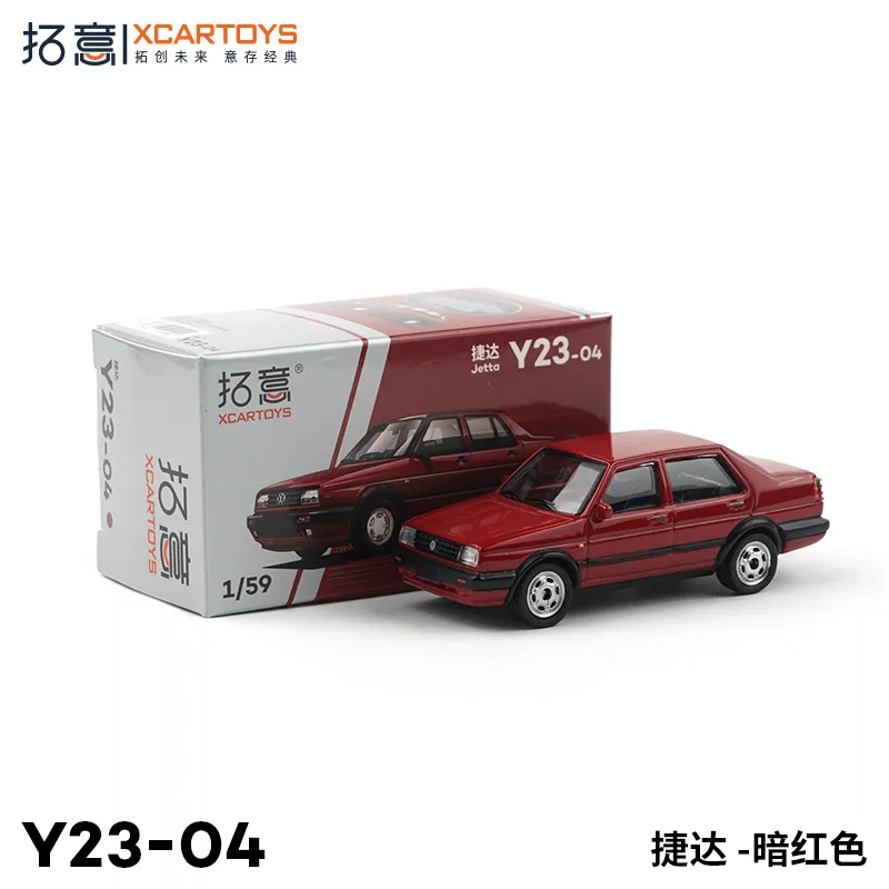 

XCARTOYS 1/64 Volkswagen Jetta Миниатюрная модель автомобиля из сплава, игрушка, Детский праздничный подарок для демонстрационной коллекции