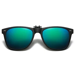 Unisex Photochromic Polarized Clip - On Sunglasses (With Case)